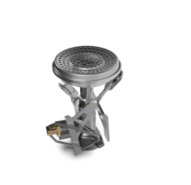 PRIMUS Micron III Ultralight Backpacking Stove – 58g Compact Camping Gas Stove, Foldable Pocket Size Burner, 2600W Fast Boil for Hiking, Camping & Bikepacking