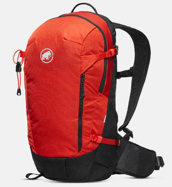 MAMMUT Lithium 20 Backpack – Lightweight 20L Hiking Daypack, Breathable Ventilated Back System, Hydration Compatible, Compact Outdoor Backpack