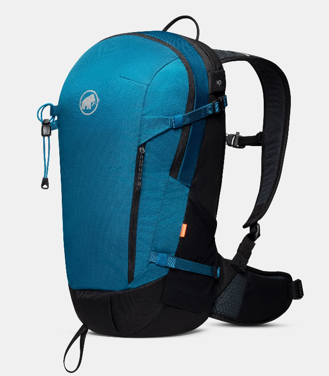 MAMMUT Lithium 20 Backpack – Lightweight 20L Hiking Daypack, Breathable Ventilated Back System, Hydration Compatible, Compact Outdoor Backpack
