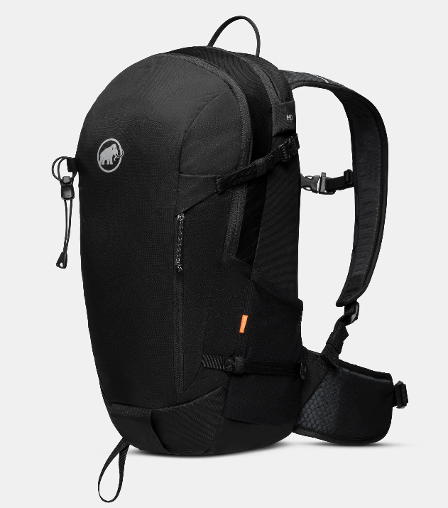 MAMMUT Lithium 20 Backpack – Lightweight 20L Hiking Daypack, Breathable Ventilated Back System, Hydration Compatible, Compact Outdoor Backpack