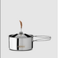 PRIMUS Campfire Stainless Steel Cookset Small – Camping Cookware Set with 2 Pots (1.0L & 1.8L) + 21cm Frying Pan, Open Fire & Stove Compatible, Durable 18/8 Steel Kit