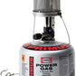 PRIMUS Micron Lantern Steel Mesh – Ultralight Backpacking Gas Lantern, 235 Lumens Compact Camping Light with Piezo Ignition & Adjustable Brightness
